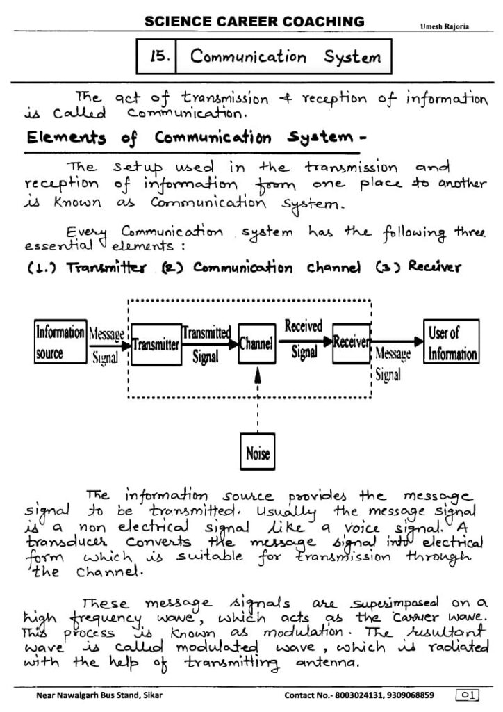 Chapter 15:Communication Systems Notes class 12 physics notes
best notes for class 12 physics pdf, best physics notes class 12, best physics notes for neet, cheat notes of physics class 12, class 11 physics notes, class 12 physics all chapter notes pdf, class 12 physics notes, class 12 physics notes pdf download, physics all chapter notes class 12, physics cheat notes class 12, physics class 12 chapter notes, physics class 12 easy notes, physics notes, physics notes and questions, physics notes basic, physics notes book, physics notes by umesh rajoria pdf, physics notes class 10, physics notes class 11, physics notes class 12, physics notes class 12 download, physics notes for neet pdf, physics notes neet
