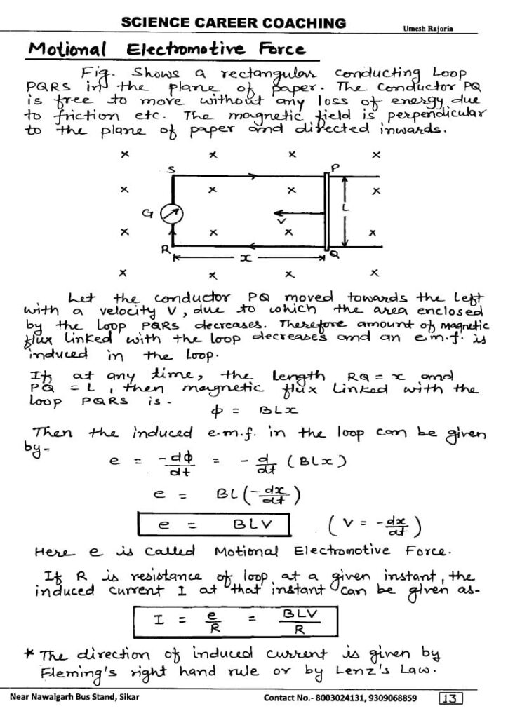 Chapter 6: Electromagnetic Induction Notes class 12 physics notes
best notes for class 12 physics pdf, best physics notes class 12, best physics notes for neet, cheat notes of physics class 12, class 10 physics notes, class 11 physics notes, class 12 physics all chapter notes pdf, class 12 physics notes, class 12 physics notes pdf download, physics all chapter notes class 12, physics CBSE NCERT class 12th, physics cheat notes class 12, physics class 12 chapter notes, physics class 12 easy notes, physics handwritten notes for class 11th 12th neet IIT JEE, physics notes, physics notes and questions, physics notes basic, physics notes book, physics notes by umesh rajoria pdf, physics notes class 10, physics notes class 11, physics notes class 12, physics notes class 12 download, physics notes for neet pdf, physics notes neet, umesh rajoria