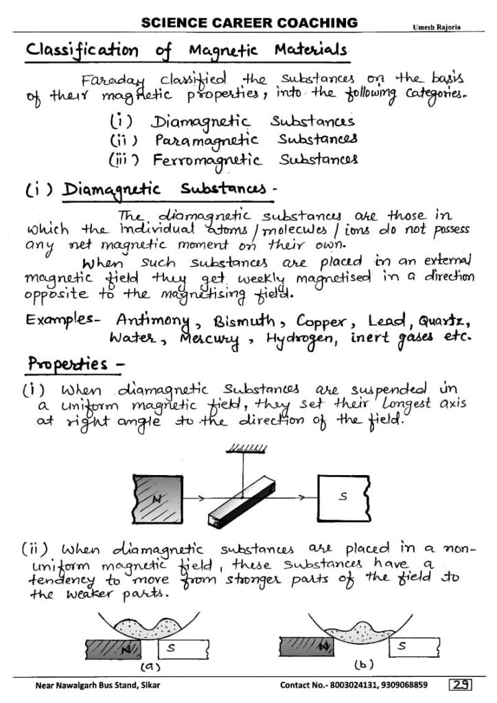 Chapter 5: Magnetism and Matter Notes class 12 physics notes
	best notes for class 12 physics pdf, best physics notes class 12, best physics notes for neet, cheat notes of physics class 12, class 10 physics notes, class 11 physics notes, class 12 physics all chapter notes pdf, class 12 physics notes, class 12 physics notes pdf download, physics all chapter notes class 12, physics CBSE NCERT class 12th, physics cheat notes class 12, physics class 12 chapter notes, physics class 12 easy notes, physics handwritten notes for class 11th 12th neet IIT JEE, physics notes, physics notes and questions, physics notes basic, physics notes book, physics notes by umesh rajoria pdf, physics notes class 10, physics notes class 11, physics notes class 12, physics notes class 12 download, physics notes for neet pdf, physics notes neet, umesh rajoria