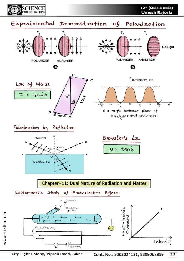 physics notes class 12 important diagrams in physics umesh rajoria
Chapter–10: Wave Optics
Chapter–11: Dual Nature of Radiation and Matter
12 physics important diagrams, 12 physics important diagrams download, 12 physics important diagrams examples, 12 physics important diagrams explained, 12 physics important diagrams notes, 12 physics important diagrams part 1, 12 physics important diagrams part 2, 12 physics important diagrams pdf, 12 physics important diagrams physics, 12 physics important diagrams questions, 12 physics important diagrams series, 12 physics important diagrams video, 12 physics important diagrams youtube, 12th physics most important diagram, class 12 physics important diagrams, class 12 physics notes, imp diagrams physics class 12, important diagrams for physics class 12, important diagrams in physics, important diagrams of physics class 12, most important diagrams physics class 12, physics CBSE NCERT class 12th, physics handwritten notes for class 11th 12th neet IIT JEE, physics important diagrams, physics notes, physics notes book, physics notes by umesh rajoria pdf, physics notes class 11, physics notes class 12, physics notes for neet pdf, umesh rajoria	
